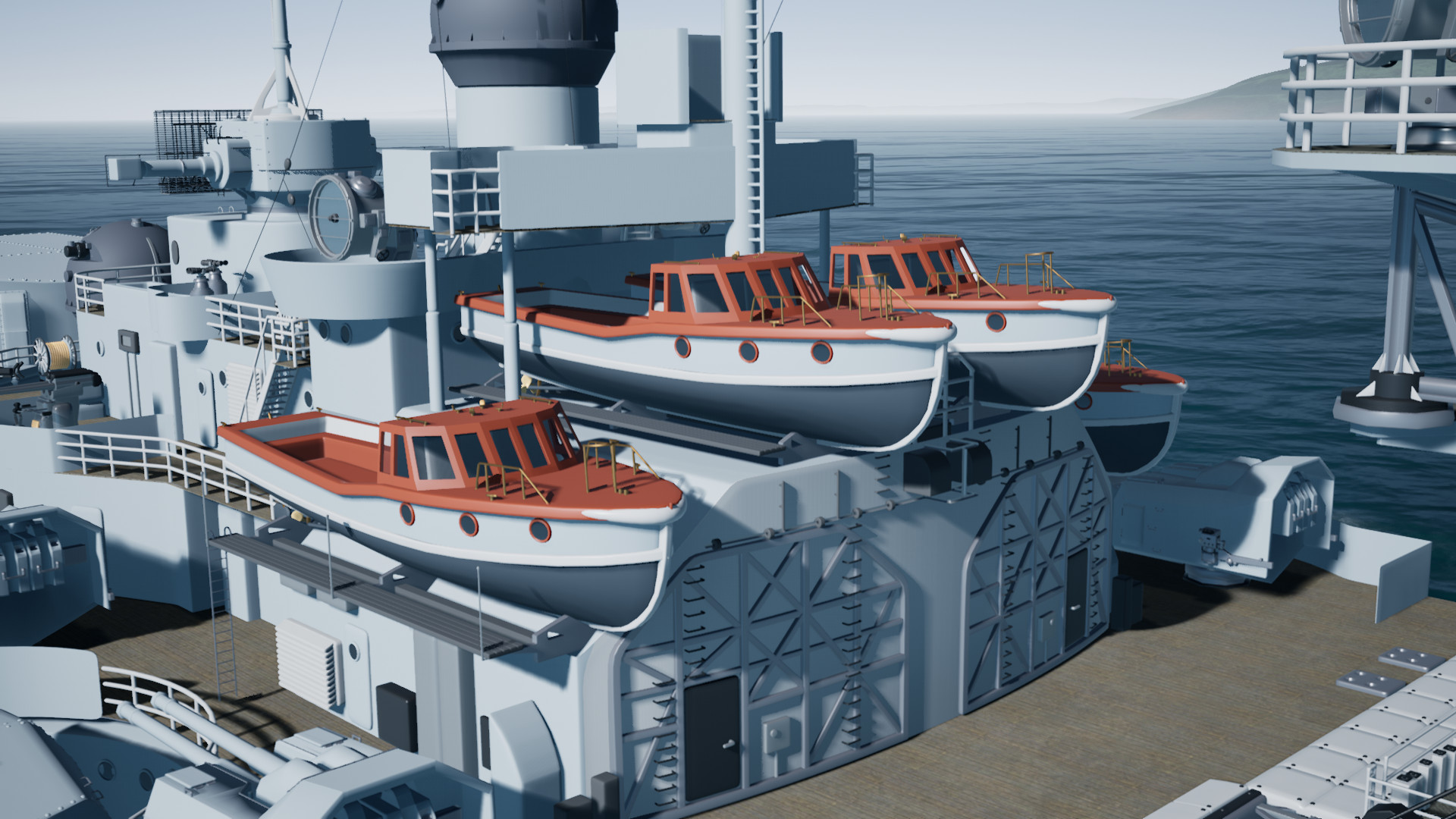 Bismarck_Hangar_Boats Command Of The Sea